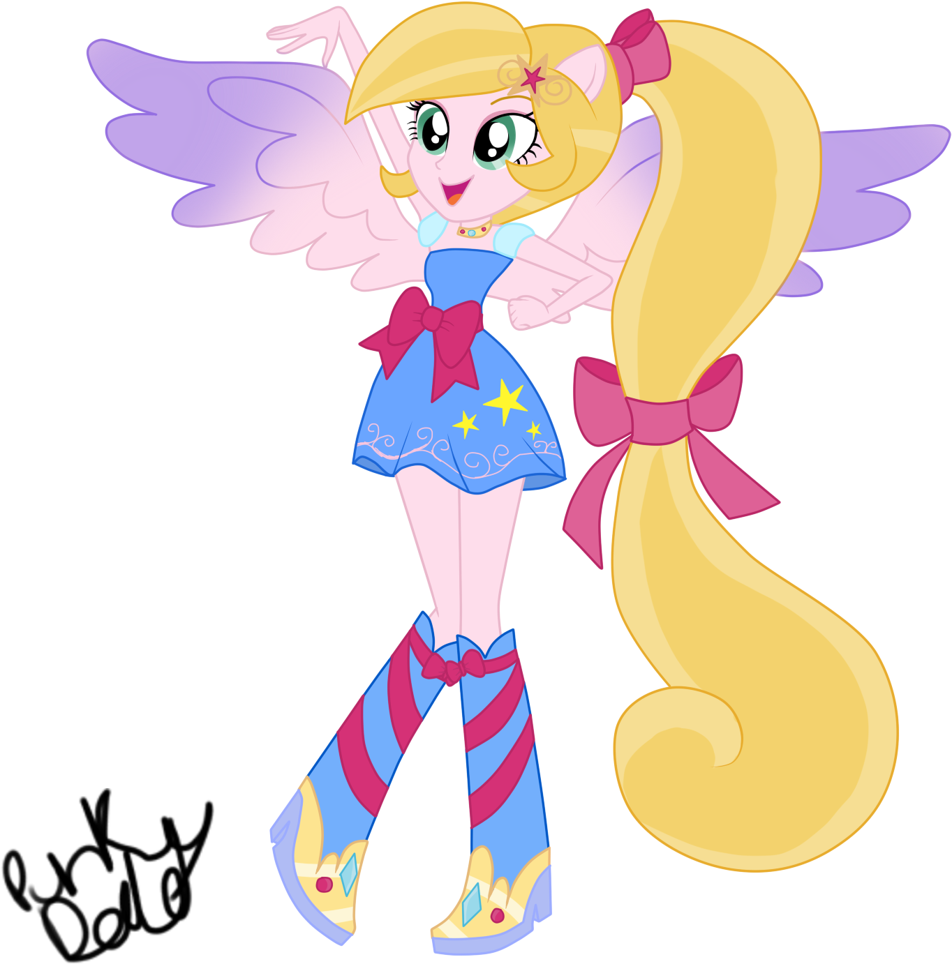 Princess Starwish Formal Eg By 2-lettdodd - Princess Mlp Eg (1461x1472)