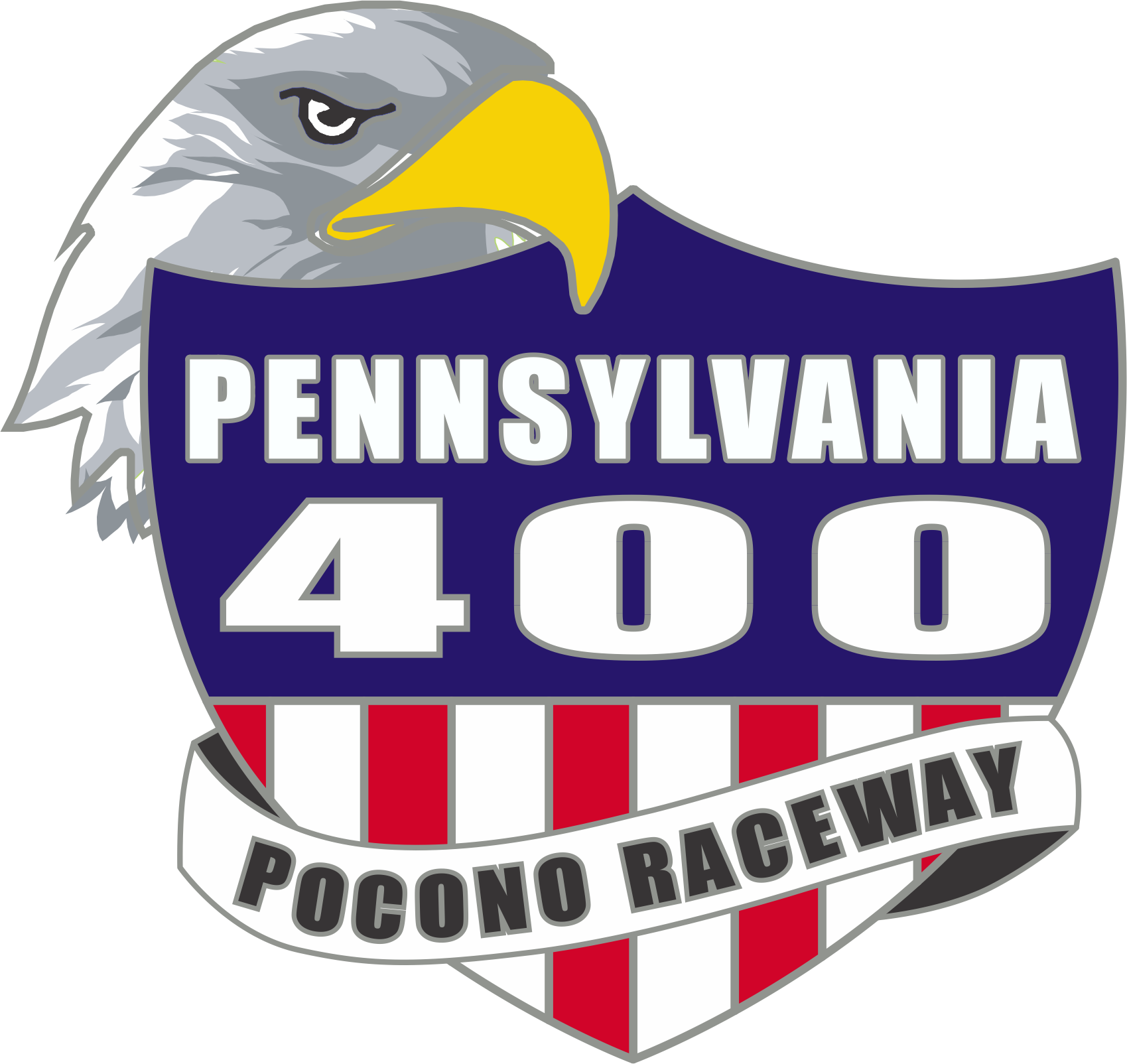 Pennsylvania 400 Tickets - Pennsylvania 400 Logo 2016 (1699x1604)