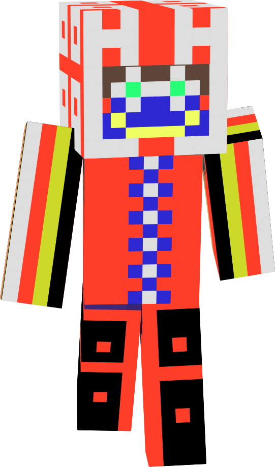 Clown Skin Search - Minecraft (541x919)