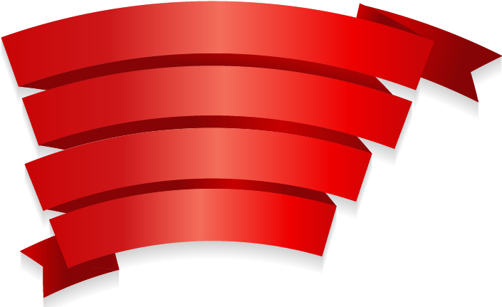 Paper Red Ribbon Clip Art Red Ribbon Vector 814 445 - Ribbon Vector Png (814x445)