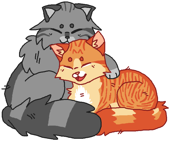 Hello Darkness My Old Otp By Barkwitch - Firestar (751x599)