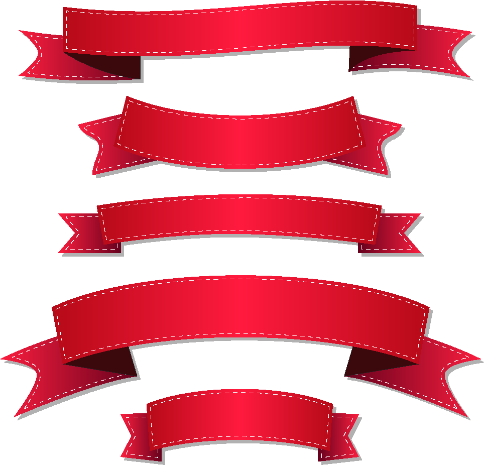 Ribbon Adobe Illustrator Illustration - Ribbon Vector Cdr Free Download (1000x1000)