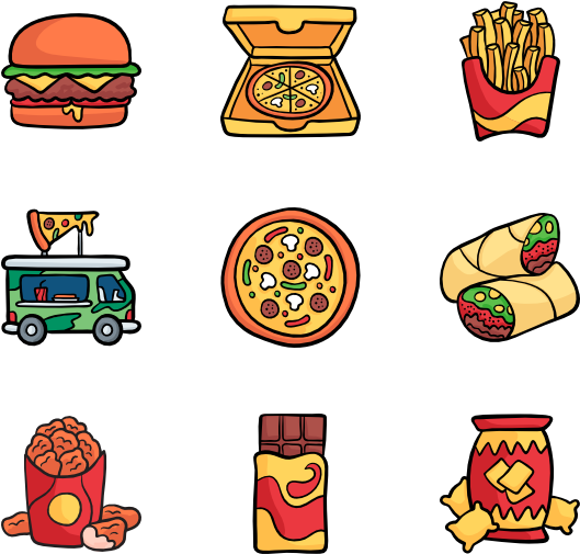 Fast Food - Food (600x564)