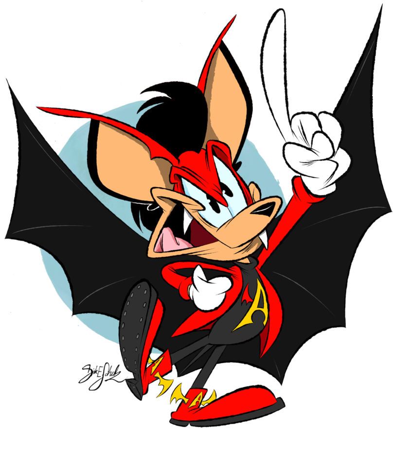 Aero The Acrobat By Themrock - Aero The Acro-bat (828x965)