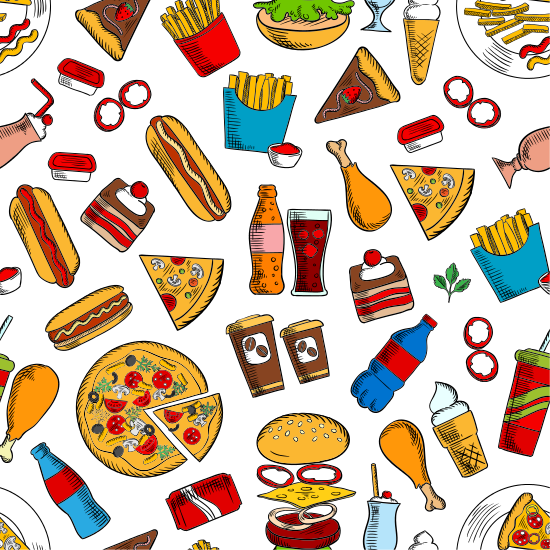 Vintage Ice Cream Social Download - Fast Food (550x550)