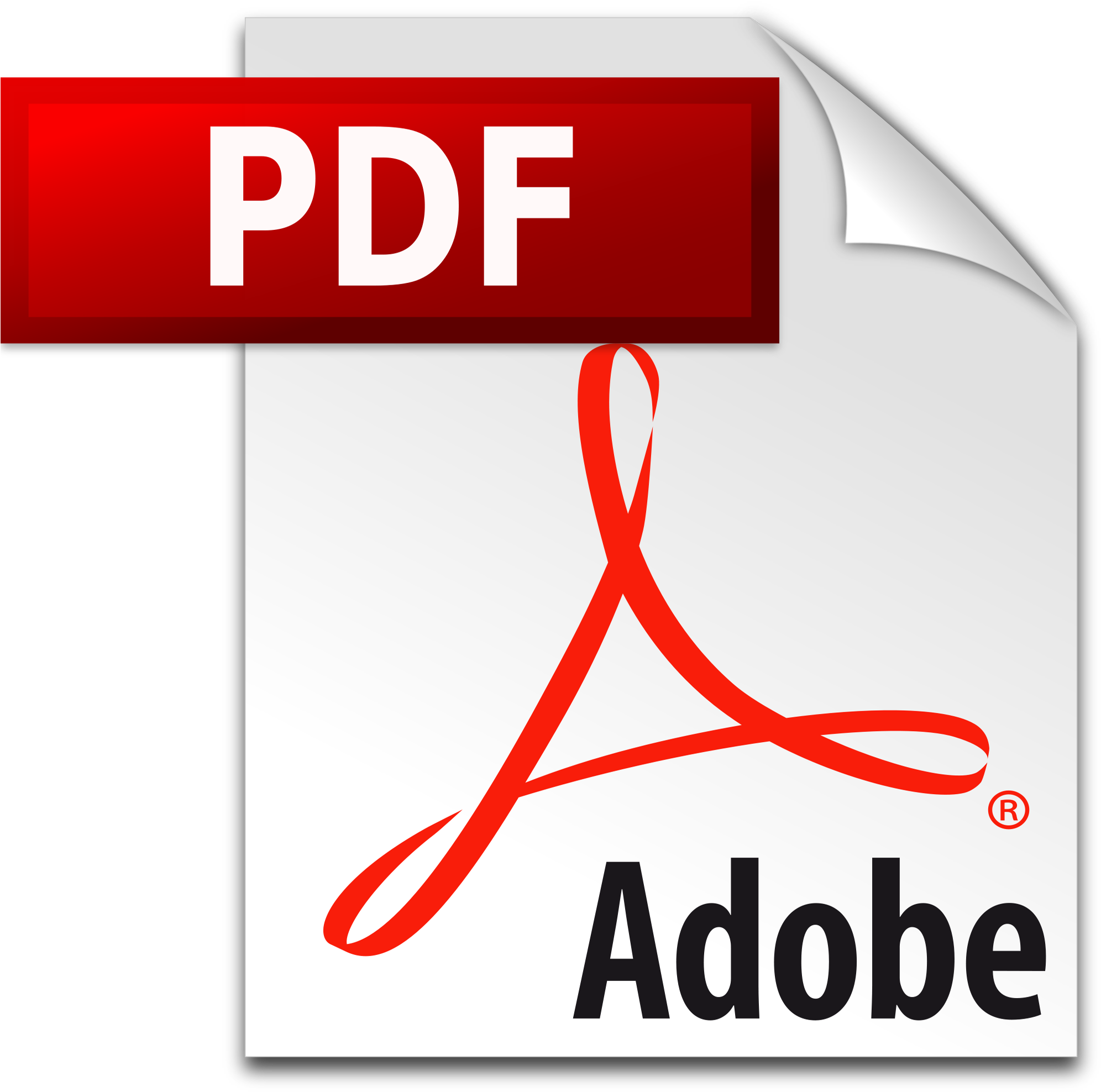 Adobe Acrobat Pdf Logo Icon - Download Pdf Icon Png (2000x2000)