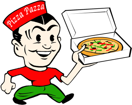 Cartoon Pizza Download - Pizza Police Tile Coaster (450x357)