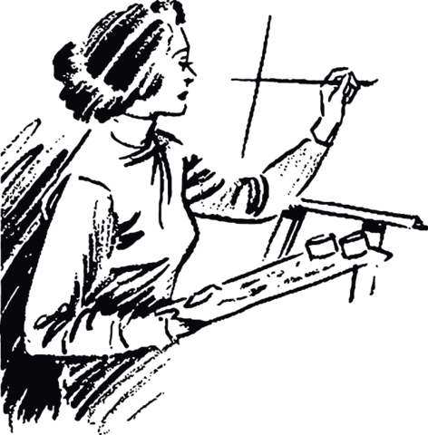 Woman Painting Picture - Painting (1201x1198)