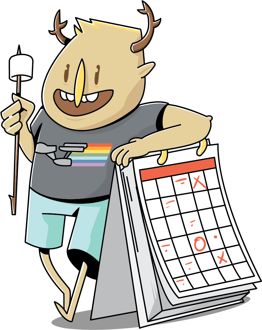 A Series Of Illustrations Used For Agency Promotion - Cartoon (1500x1500)