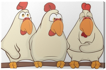 مرغ و خروس كارتوني (400x400)