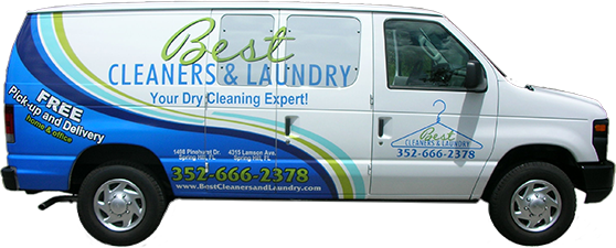 Free Dry Cleaning Pickup And Delivery - Dry Cleaning (558x225)