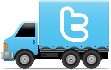 Food Delivery Truck Clipart Download - Facebook Truck Icon (512x512)