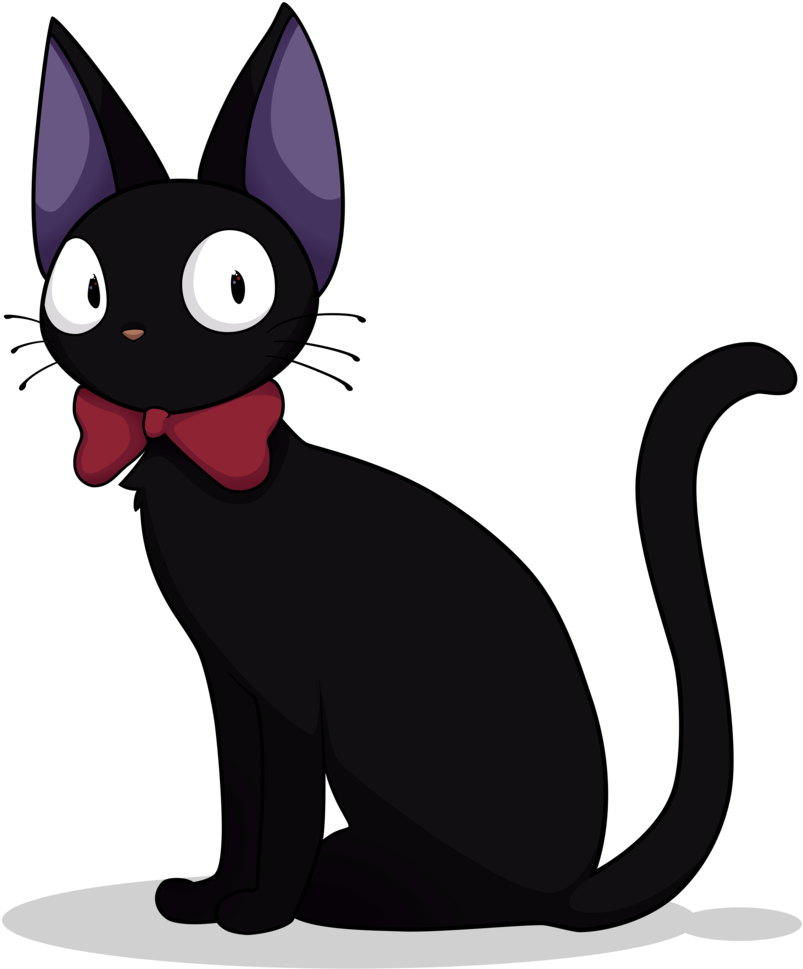 Studio Ghibli Kiki's Delivery Service Cat - Kikis Delivery Service Cat (824x969)