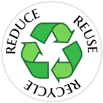 Reduce Reuse Recycle Symbol Printable - Reduce Reuse Recycle Logo (375x360)