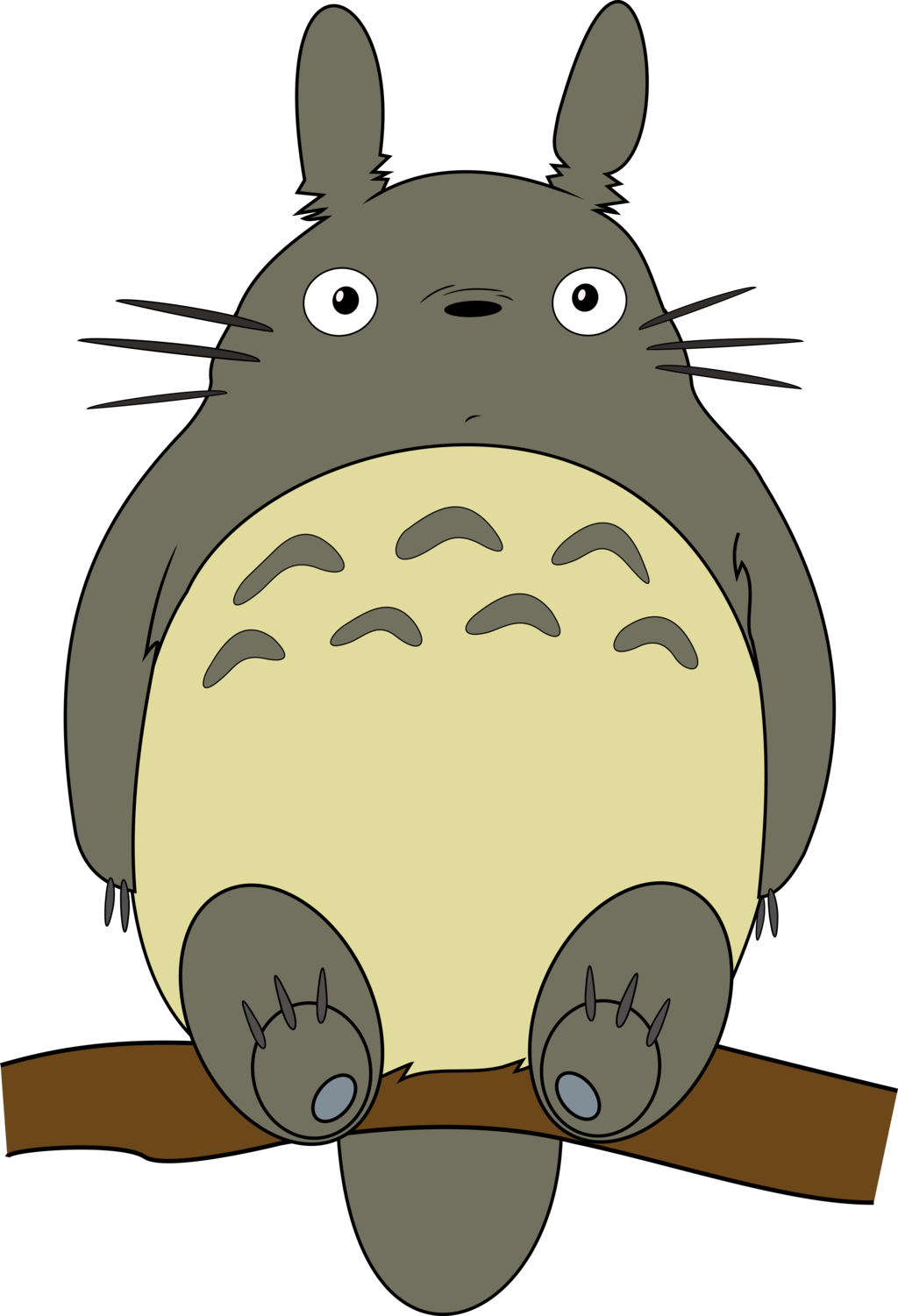 Totoro By Shadow Unicorn Totoro By Shadow Unicorn - Totoro Anime (1024x1501)