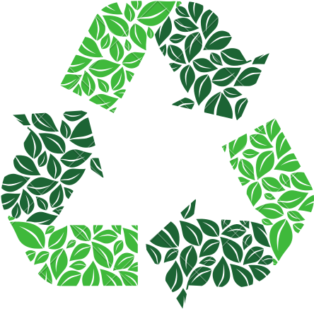 Green Recycling Symbol - Green Recycle Logo Png (550x550)