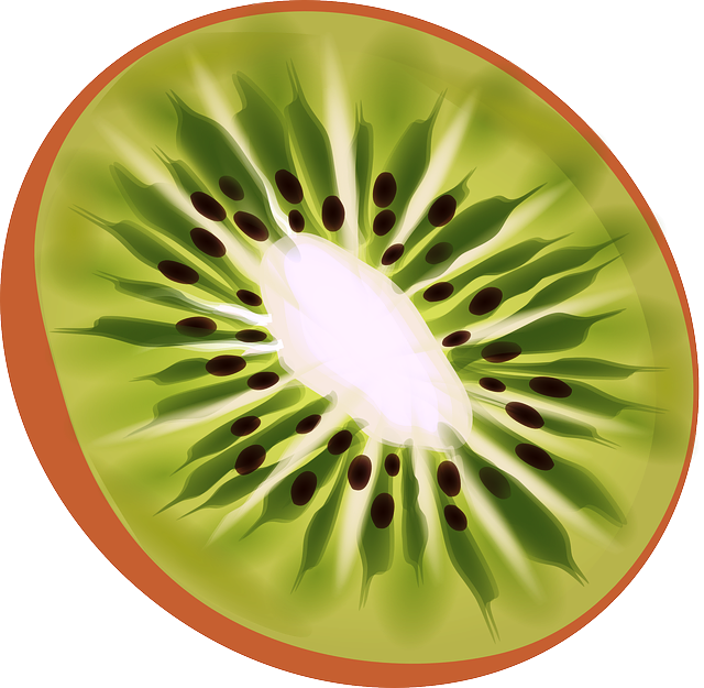 Free Image On Pixabay - Kiwi Fruit Animated (640x625)