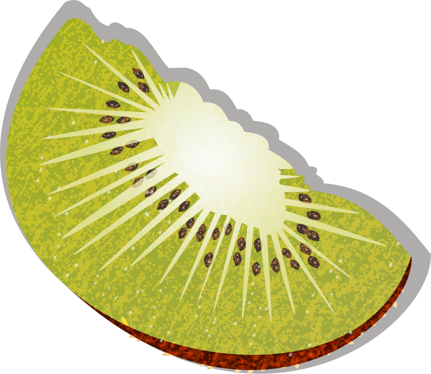 Kiwifruit Juice Watercolor Painting - Kiwifruit Juice Watercolor Painting (1501x1303)