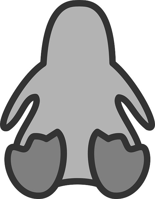 Icon Penguin, Flat, Theme, Picture, Icon - Stock.xchng (499x640)