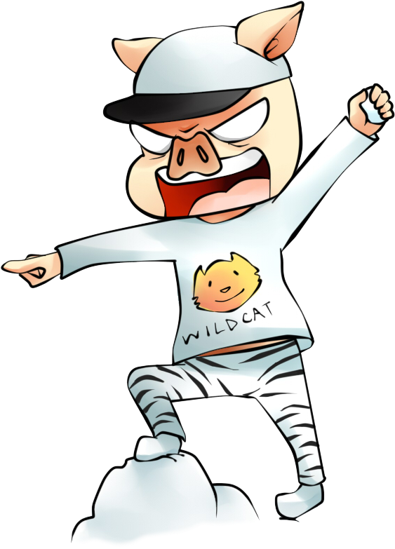 Wildcat Fan Art Cartoon Popular - Am Wildcat Fan Art (720x960)