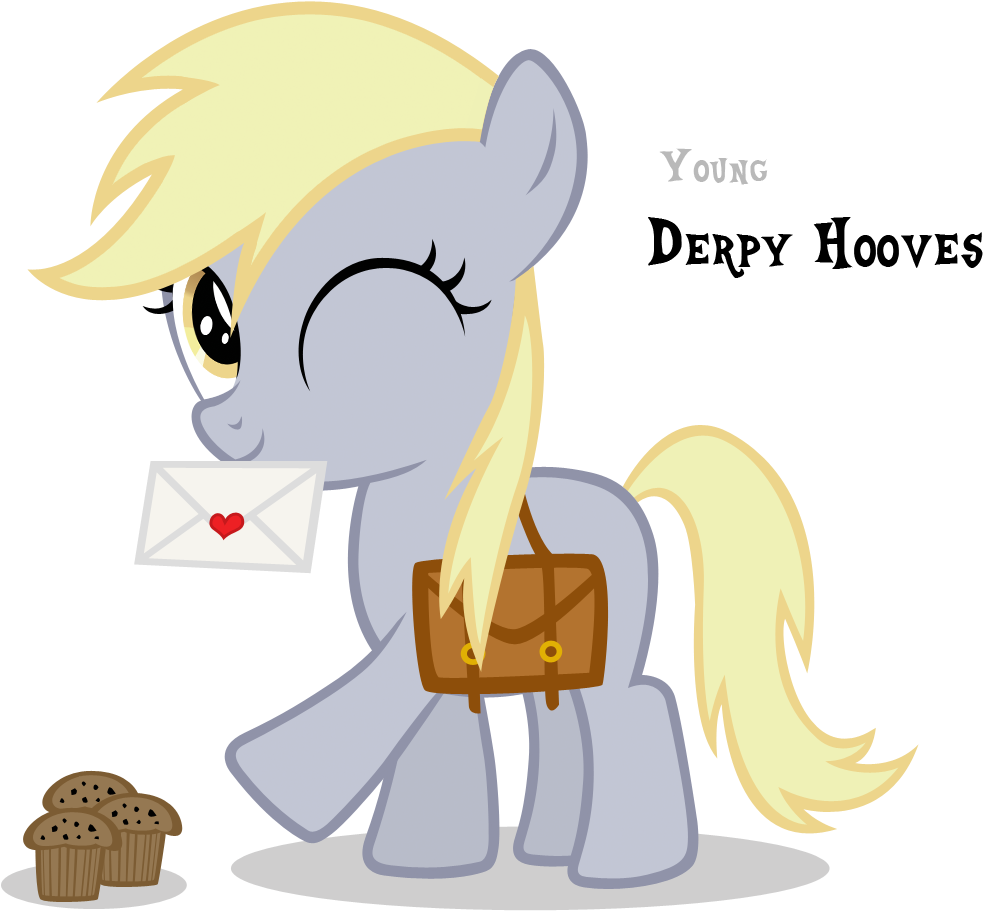Young Derpy Hooves Derpy Hooves Pinkie Pie Applejack - Minecraft Derpy Hooves (1056x1061)