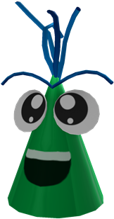 Goggly Eyed Party Hat - Roblox Party Hat (420x420)