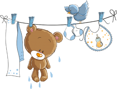 Cute Baby Bears Cartoon Animal Clip Art Images - Cute Baby Bear Vector (400x400)
