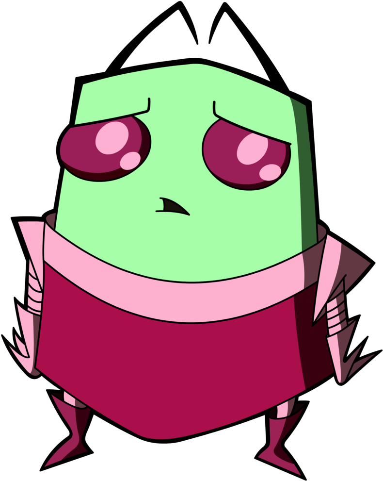From Rvb ◊ And The One, - Invader Zim (799x1000)