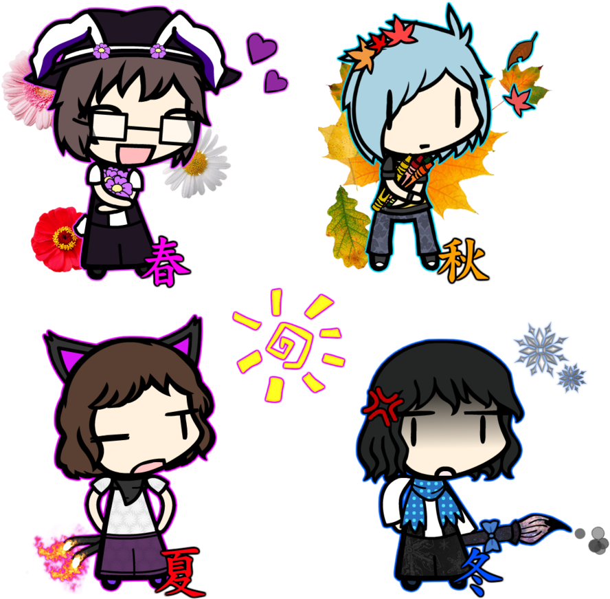 Hidden Star In Four Seasons By Abdul-galaxia - Cartoon (901x887)