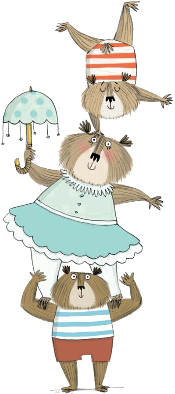 Bear Cartoon Drawing Illustration - Bear Cartoon Drawing Illustration (493x835)