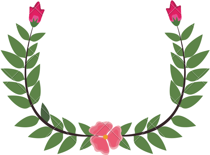 Laurel Wreath - Flower Crown Leaves Drawing (800x800)