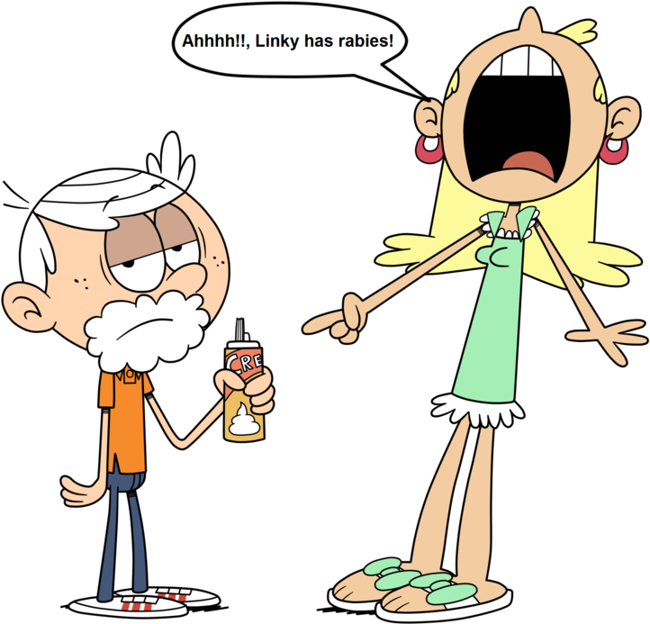 Whipped Cream By Eagc7 - Lincoln Loud Png (1024x765)