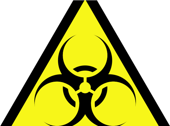 Fortinet Sees Future Where Computer Virus And Biological - Señales De Riesgo Biologico (600x420)