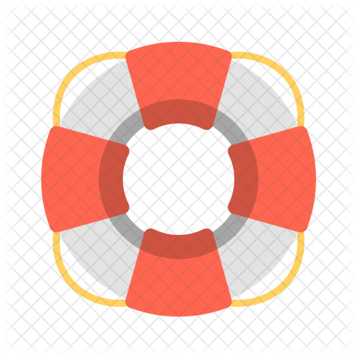 Lifeguard, Tube, Save, Vacation, Holidays, Travel Icon - Lifebuoy (512x512)