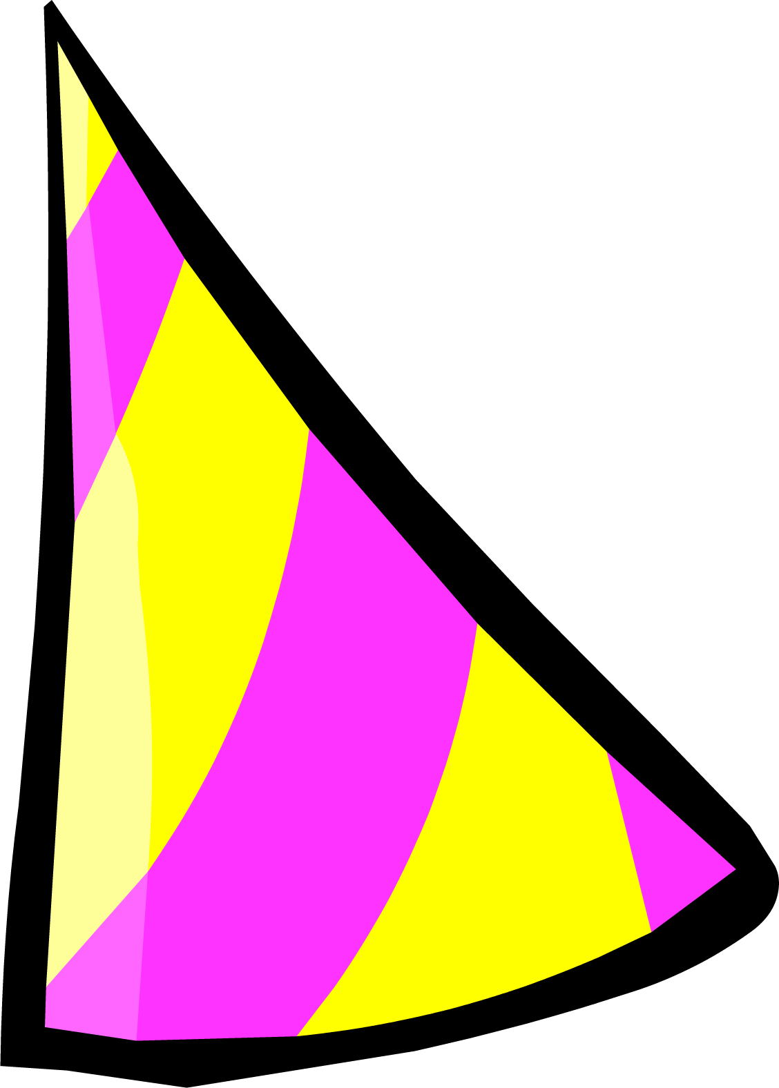 Party Hat - Club Penguin Beta Hat (1128x1576)