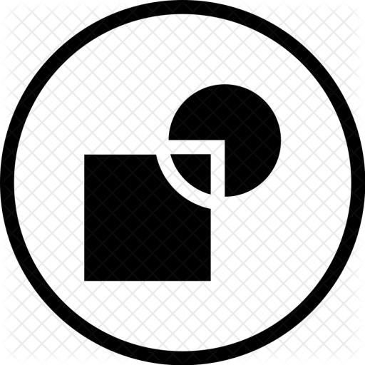 Exclusion, Combine, Path, Object, Shape, Tool Icon - Signo Hippie De Colores (512x512)