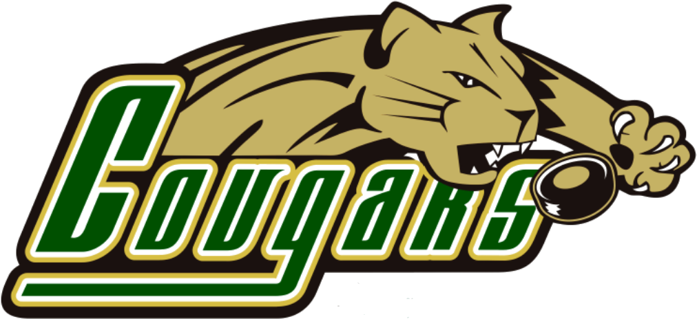 Cougars - Cobourg Cougars Logo (1073x522)