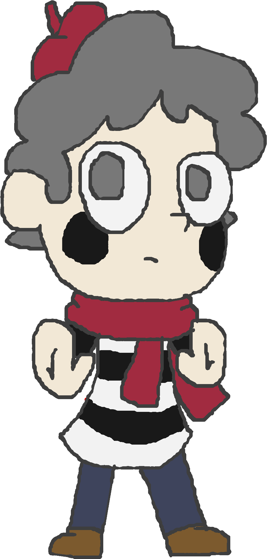 This Young Man Is Named Pierre He Doesn't Talk Much, - Cartoon (1000x2000)