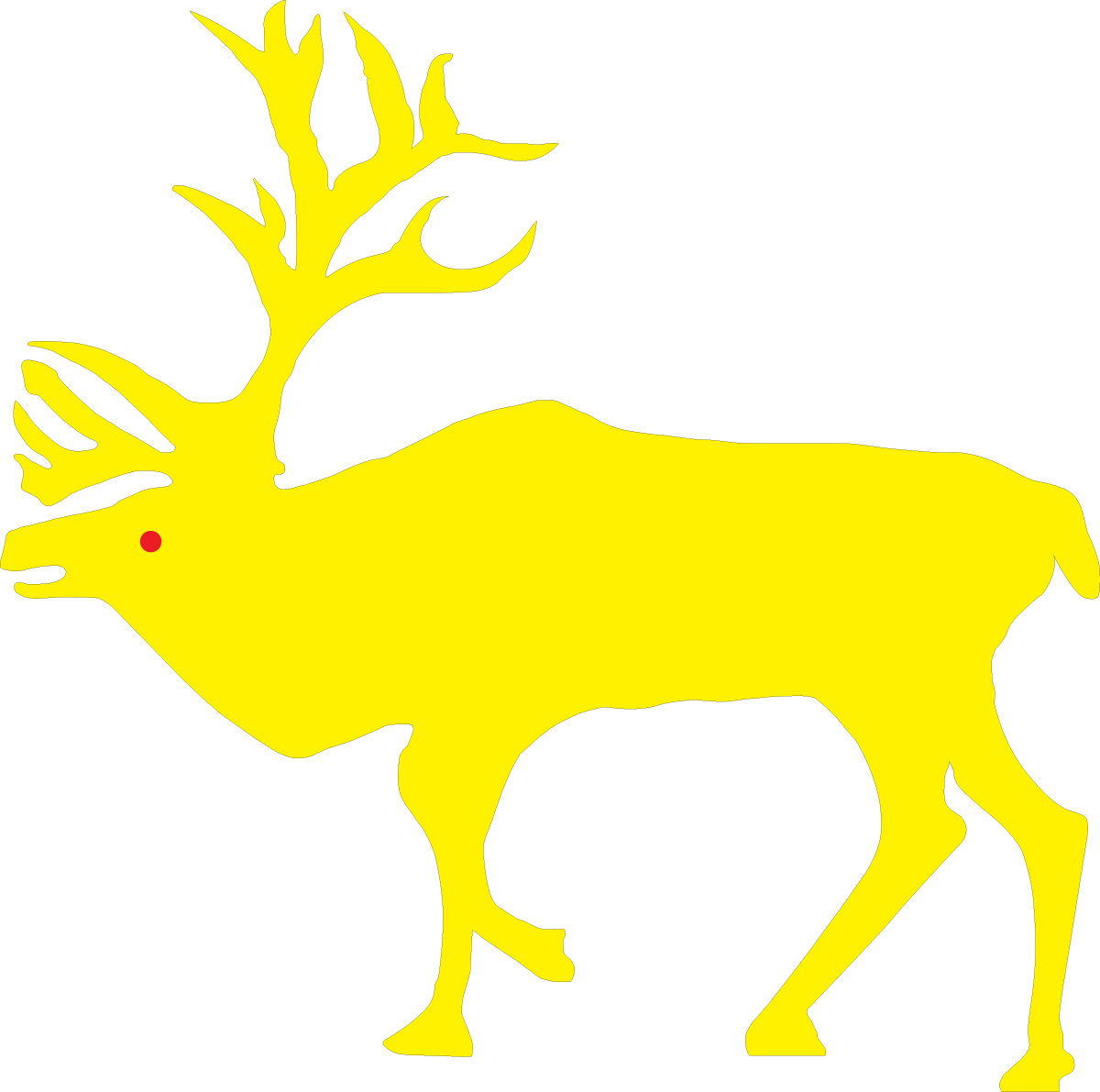 Caribou/elk Dim - Elk (1200x1191)