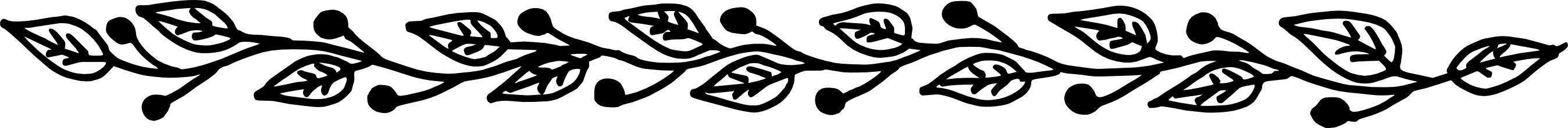 Colorful Fl Corner Borders Png Hibiscus Clip Art Inked - Flower Border Line Png (2696x221)