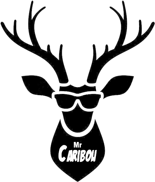 Mr Caribou, Chroniqueur Émérite Et Bénévole Des Rêveries - Vector Logo (534x626)