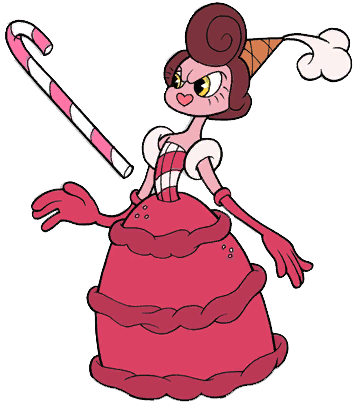Baroness Von Bon Bon - Cuphead Baroness Von Bon Bon (367x420)