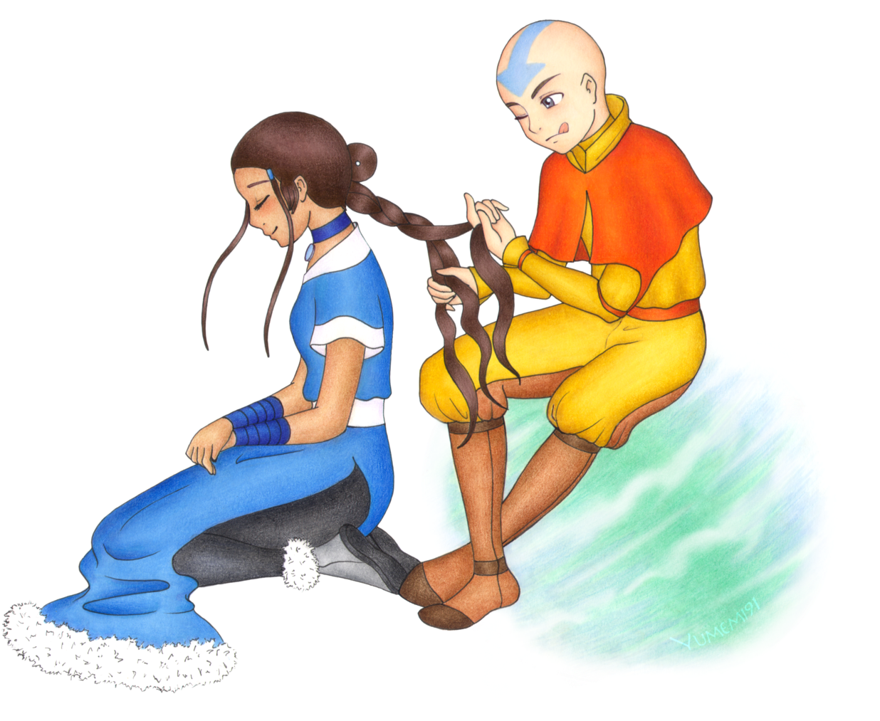 Braid By Yumemi91 Braid By Yumemi91 - Cartoon (1280x1012)