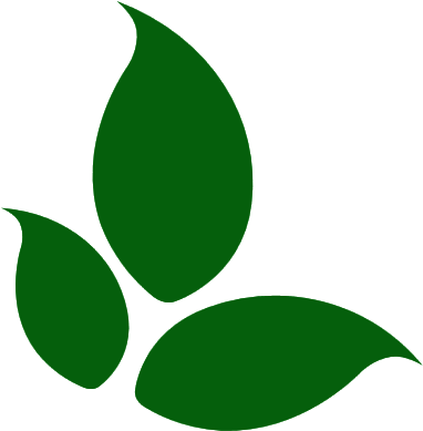 Like Our Page - Dark Green Leaf Clipart (400x400)