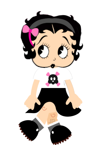Little Emo Boop - Betty Boop (329x551)