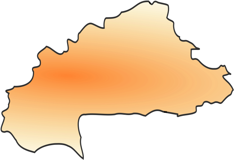Burkina Faso - Carte Du Burkina Faso (1071x750)