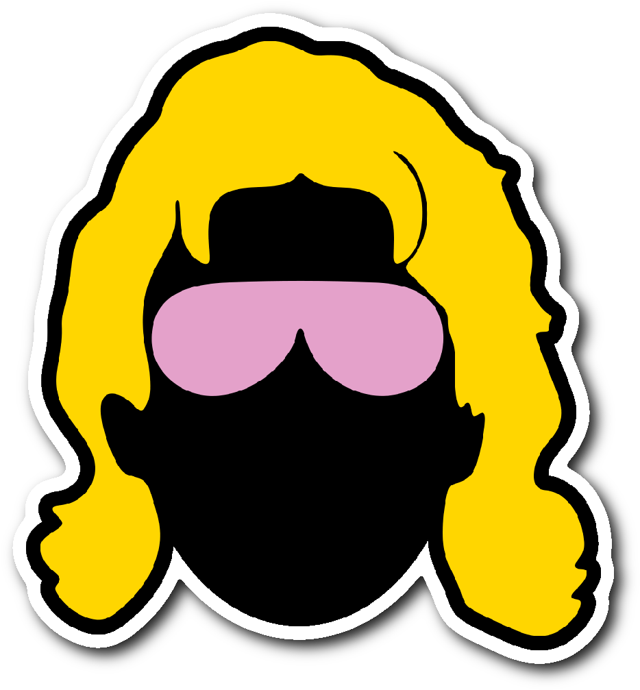 Flair Silhouette Sticker - Bumper Sticker (1064x1064)