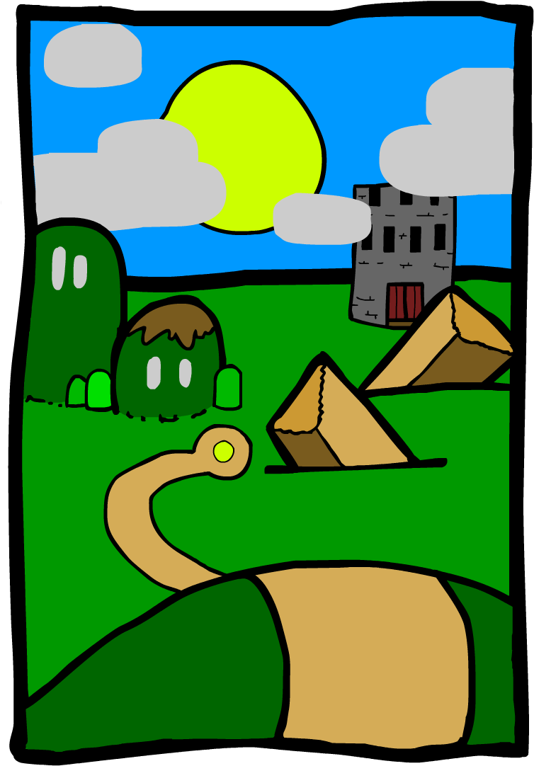 Cartoon Green Recreation Clip Art - Cartoon Green Recreation Clip Art (1044x1393)