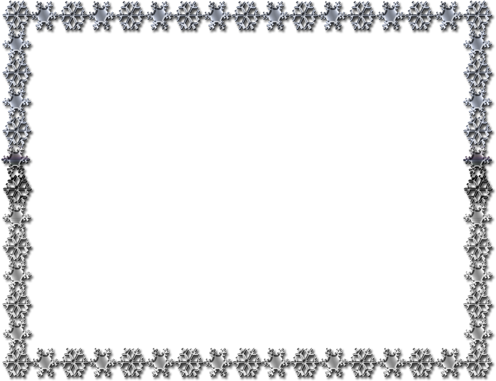 Snowflake Frame 7 By Jennydittmann - Snowflake (1024x768)