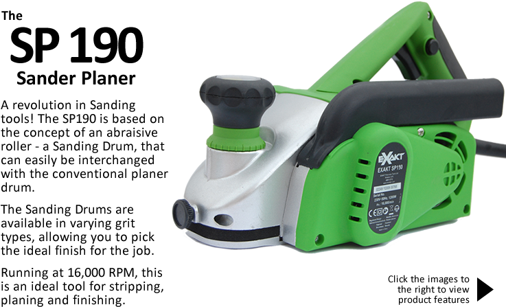 The Exakt Sp190 Sander Planer - Sander Planer (750x450)